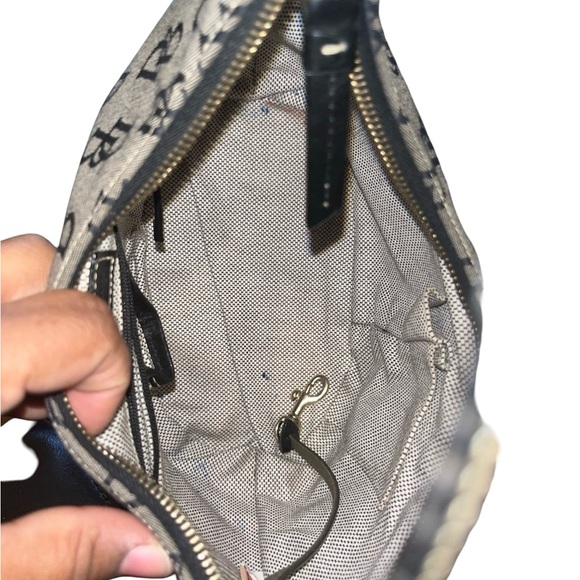 Dooney & Bourke Monogram Brown Shoulder Bag - Picture 8 of 9